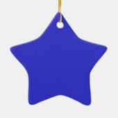 Blauw Keramisch Ornament (Achterkant)