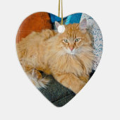 blauw keramisch ornament (Rechts)