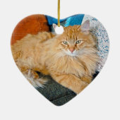 blauw keramisch ornament (Achterkant)