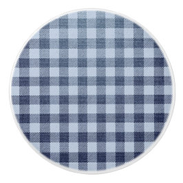 Blauw Keramische Knop