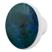 blauw keramische knop (Rechts)