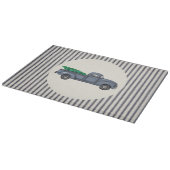 blauw kerstboomkapje snijplank (Hoek)