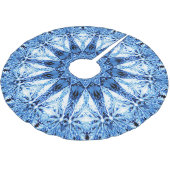 Blauw kerstboomrokje kerstboom rok (Gekanteld)