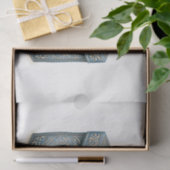 Blauw Kerstcadeau Tissuepapier (Geschenk)