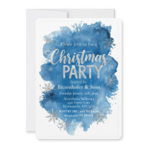 Blauw Kerstfeest