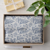 Blauw Kerstman Toile Tissuepapier (Geschenk)