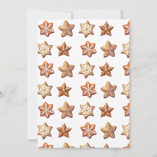 Blauw Kerstmis Baby shower elegant neutraal goud Save The Date (Achterkant)