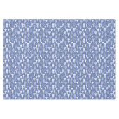 Blauw Kerstmispatroon#6 ID1009 Tafelkleed (Voorkant (Horizontaal))
