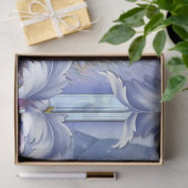 Blauw Kerstontwerp Serie 2 Tissuepapier (Geschenk)