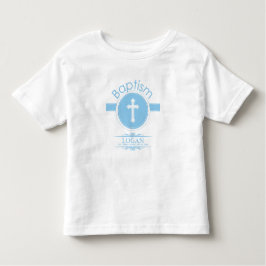 , blauw kind van God Baptisme Kinder Shirts