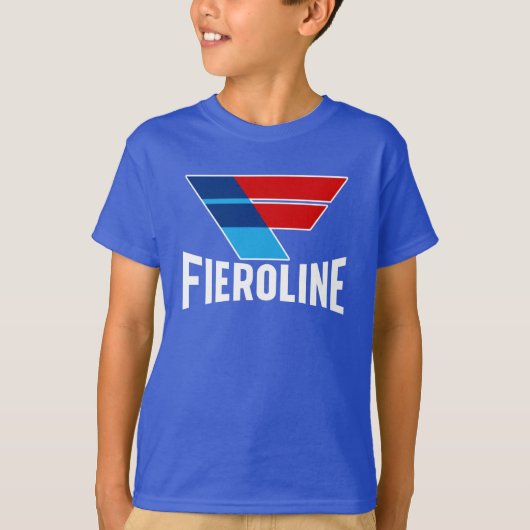 Blauw Kinder T-Shirt (Voorkant)