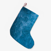 Blauw Kleine Kerstsok (Voorkant (Hangend))