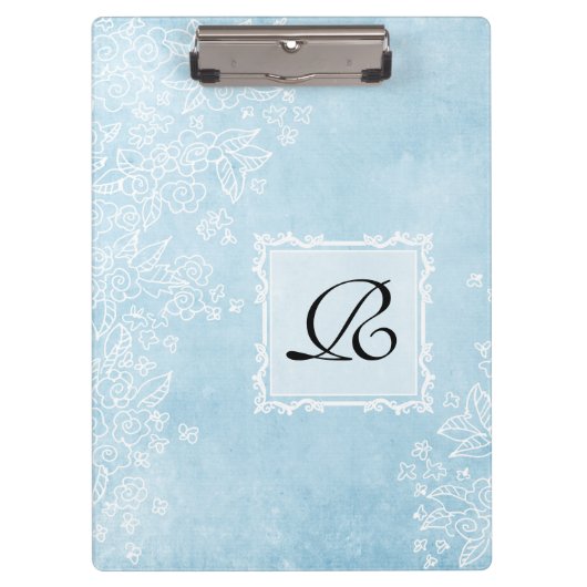 Blauw klembord (Voorkant)