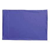 Blauw (kleurstof) (effen kleur) kussensloop (Achterkant-Links)