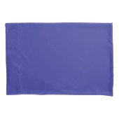 Blauw (kleurstof) (effen kleur) kussensloop (Voorkant-Links)