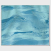 Blauw kleurstofverdampingspapier cadeaupapier (Vlak)