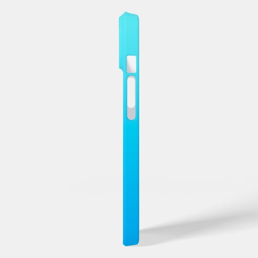 Blauw kleurverloop Case-Mate iPhone case (Achterkant / Links)