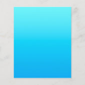 Blauw kleurverloop flyer (Achterkant)