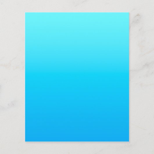 Blauw kleurverloop flyer (Achterkant)