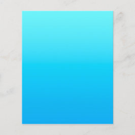 Blauw kleurverloop flyer