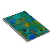 Blauw Klif Chrysocolla Notitieboek (Rechterzijde)