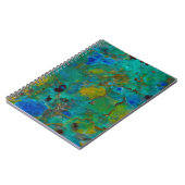 Blauw Klif Chrysocolla Notitieboek (Linkerzijde)