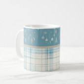 Blauw Koffiemok (Voorkant links)