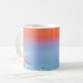Blauw Koffiemok (Voorkant links)