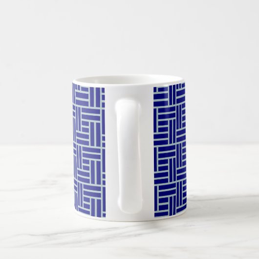 Blauw Koffiemok (Handvat)