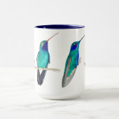 Blauw Kolibrie Mok (Midden)