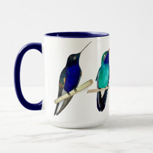Blauw Kolibrie Mok