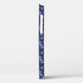 Blauw Konijn Familie Bloemendelfts Dedham Monogra Case-Mate iPhone Case (Achterkant / Links)