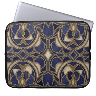 blauw koninklijk laptop sleeve