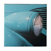 Blauw koplicht tegeltje (Voorkant)