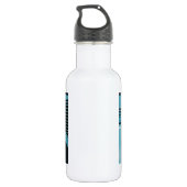 Blauw koplicht waterfles  (Achterkant)