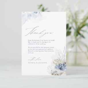 Blauw koraal en zeeschildpadstrand bedankt