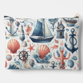 BLAUW & KORAAL NAUTISCH ZOMERTHEMA ETUI (Achterkant)