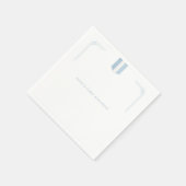 Blauw Koreaans jongetje 1e verjaardag Doljanchi Servet (Hoek)