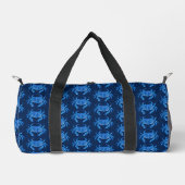 Blauw Krabpatroon Plunjezak (Voorkant)