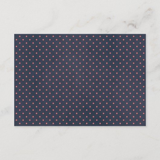 Blauw krijtbord Elegante bloemenbruiloft Details Informatiekaartje (Achterkant)