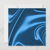 Blauw kristal voor de bruiloft van Royal Blue Diam Kaart (Achterkant)