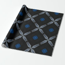 blauw kroespapier voor verpakkingsdoeleinden