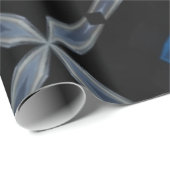 blauw kroespapier voor verpakkingsdoeleinden cadeaupapier (Rol Hoek)