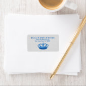  BLAUW Kroonhuwelijk V09 Etiket (Insitu)