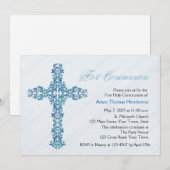  Blauw Kruis, Eerste Communie Kaart (Voorkant / Achterkant)