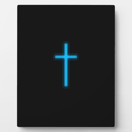 Blauw kruis fotoplaat (Voorkant)