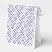 Blauw Kruis Hanger Patroon Bedankdoosjes (Achterkant)