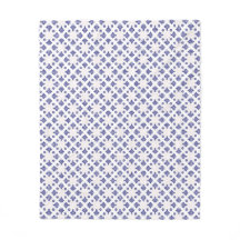 Blauw Kruis Hanger Patroon