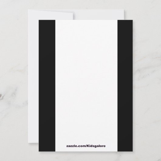 Blauw kruis met uitnodiging tot fotocommunicatie (Achterkant)