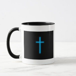 Blauw kruis mok
